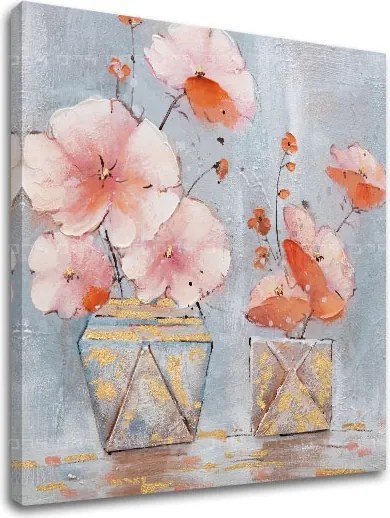 Obraz na plátne KVETY VO VÁZE 1 dielny XOBCH1863WE1