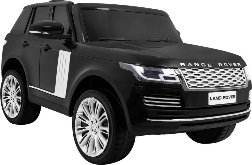 Ramiz Range Rover HSE dvojmiestne detské elektrické auto čierne SUV + ovládač na diaľkové ovládanie