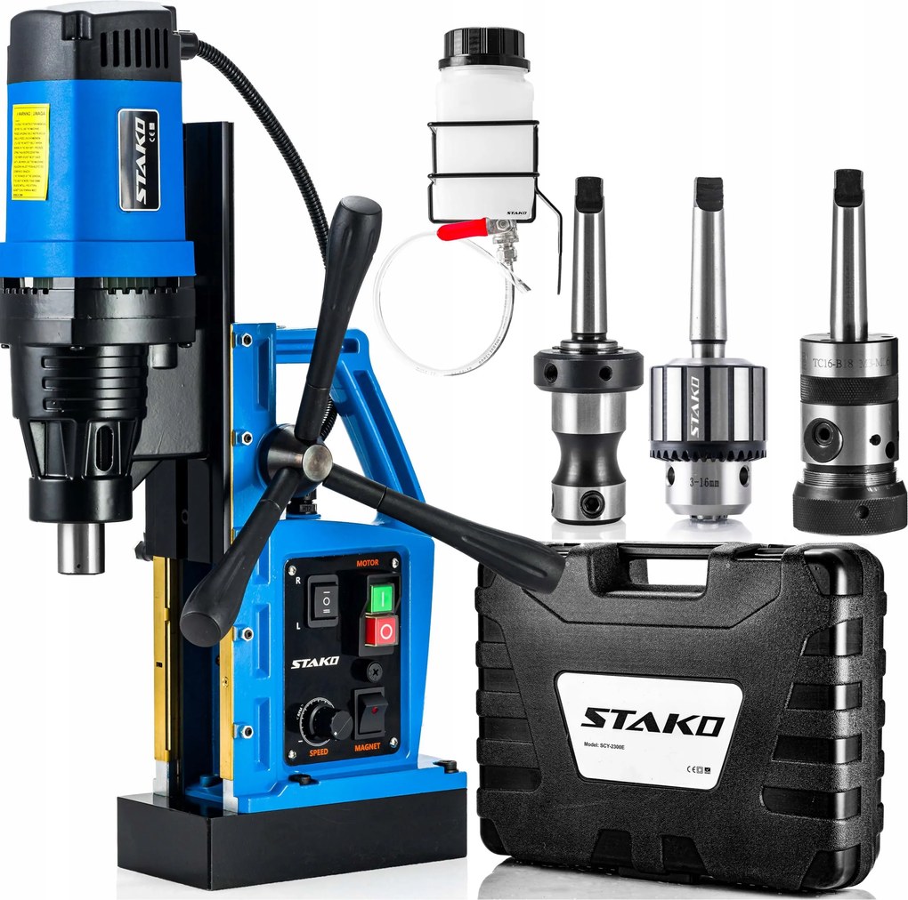 Magnetická vŕtačka so závitovaním fi80mm 2050W 16kg MT3 Magnetická vŕtačka Stako