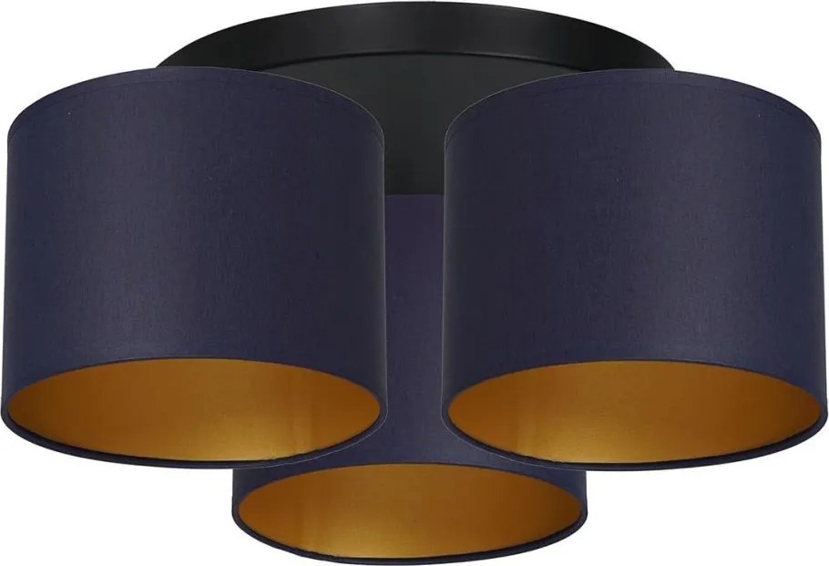 Luster prisadený ARDEN 3xE27/60W/230V fialová/zlatá