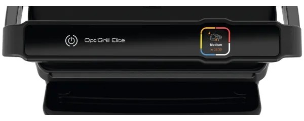 Tefal - Kontaktný gril OPTIGRILL ELITE 2000W/230V čierna