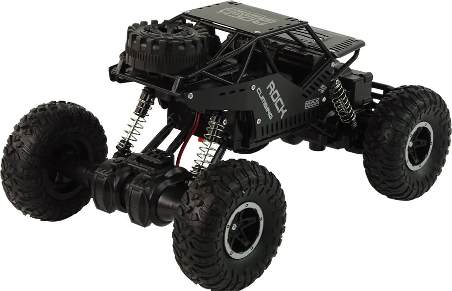 LEAN Toys RC Rover 1:16 diaľkovo ovládané čierne auto