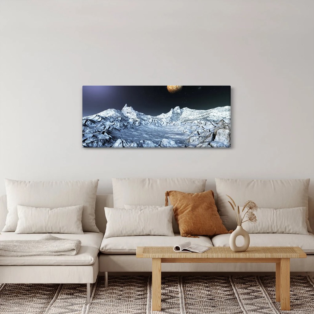 Obraz vesmíru (120x50 cm)