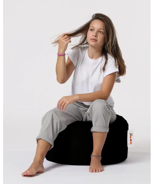 Taburet 55 cm čierna