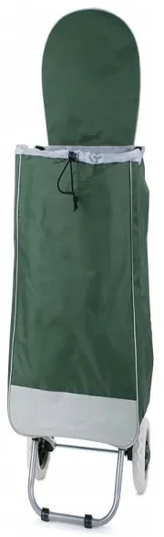 Nákupná taška na kolieskach 94cm zelená
