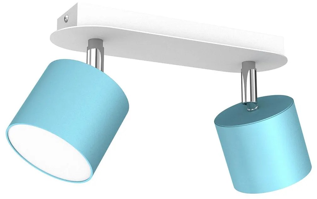 Bodové svietidlo DIXIE 2xGX53/11W/230V modrá