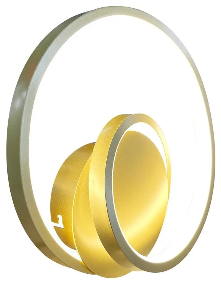 LED Nástenné svietidlo LUCERO LED/13W/230V zlatá