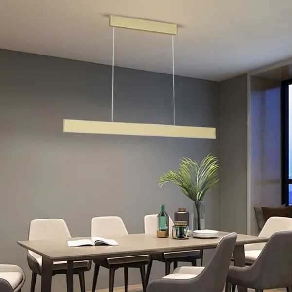 Immax Neo 07128L-LED Stmievateľný luster LISTON zlatá LED/18W/230V ZigBee +DO Tuya