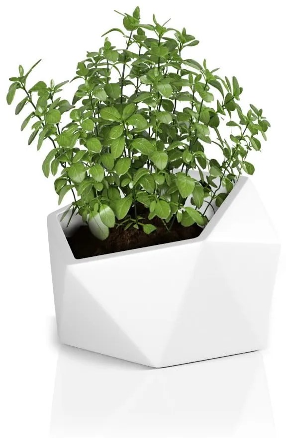 Kvetináč Vesari biely