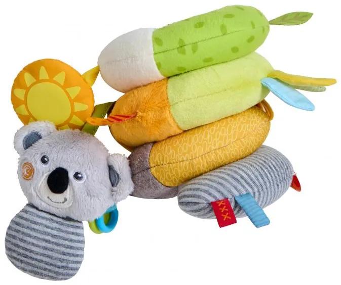 Textilná hračka pre bábätká Špirála Koala Haba od narodenia