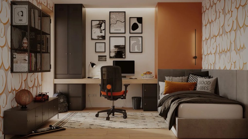 Dětská stolička ErgoJunior BS Black