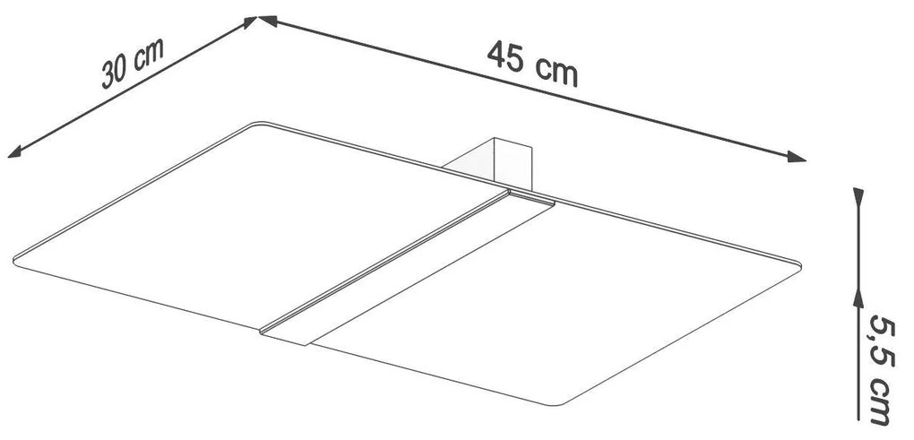 Stropné svietidlo AZALIA