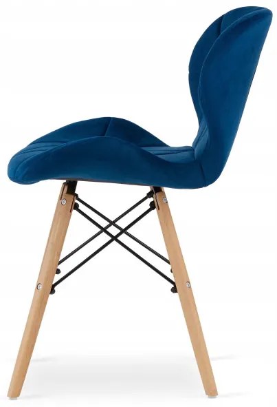 Jedálenský stôl TODI čierny 80 cm so štyrmi stoličkami LAGO zamatové granátové