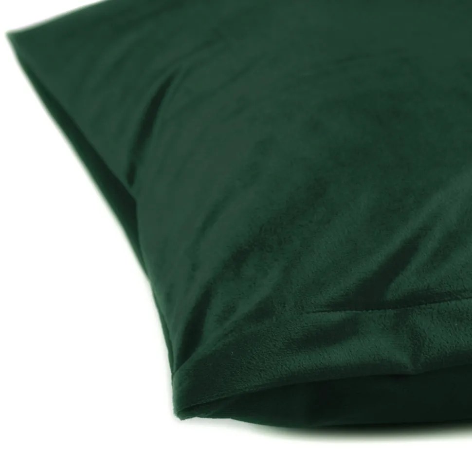 Biante Zamatová obliečka na vankúš Velvet Prémium SVP-040 Lesná zelená 35 x 45 cm