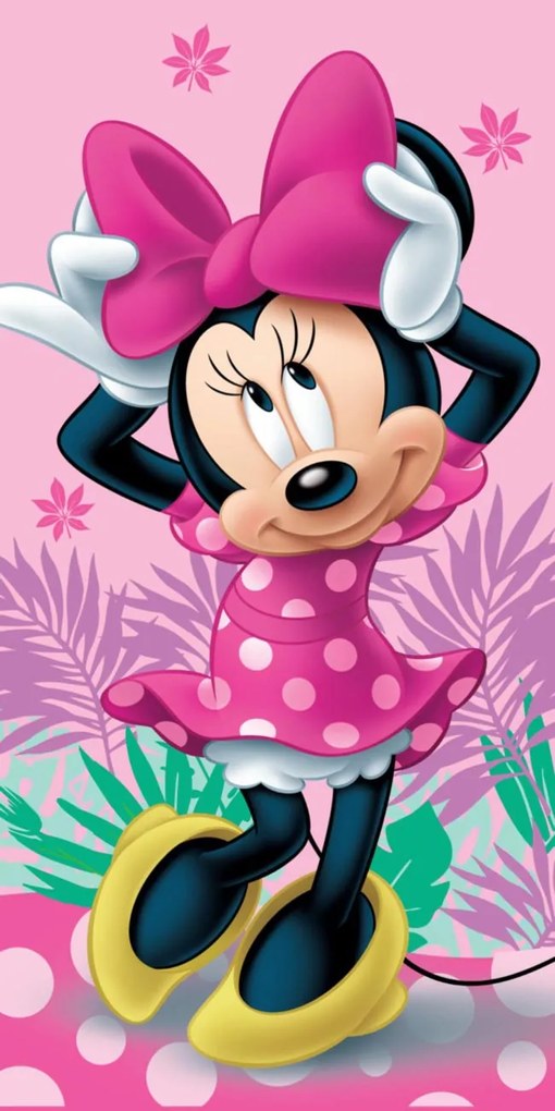 Froté osuška Minnie Mouse 07 70x140 cm 100% bavlna Jerry Fabrics