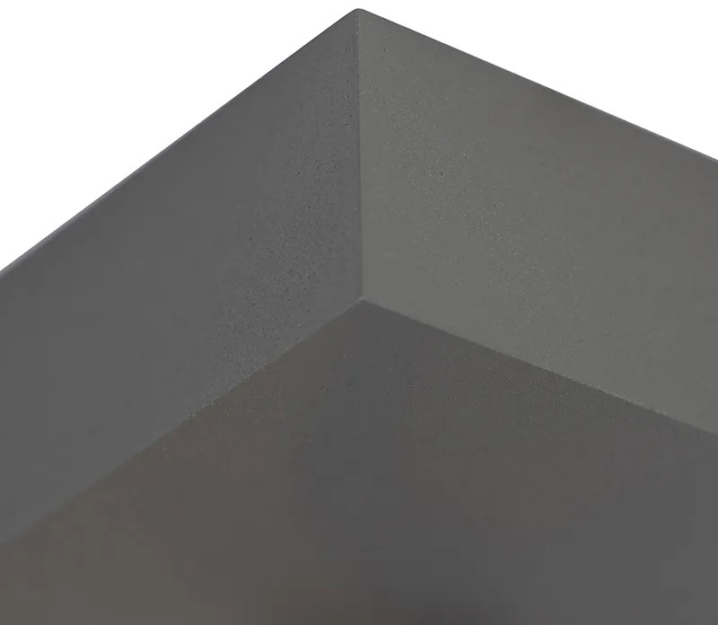 Dizajnové bodové svetlo sivé nastaviteľné 3-svetlo - Go