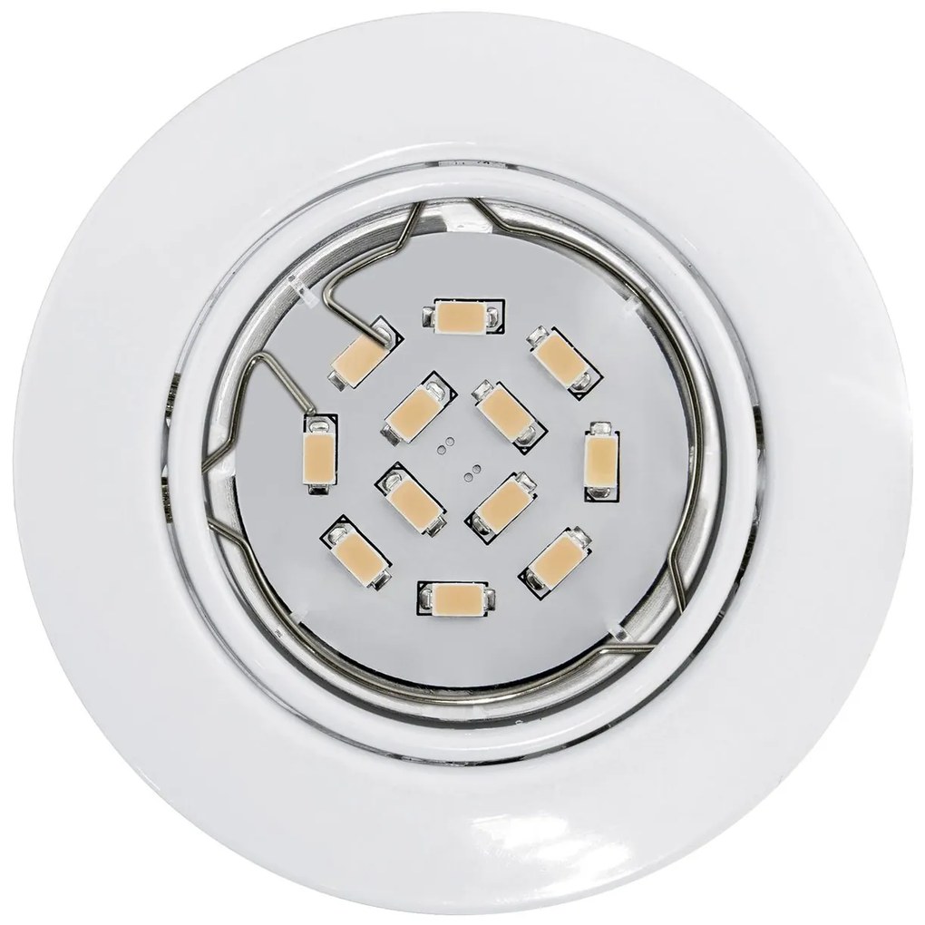 EGLO Zápustné bodové LED svietidlo PENETO, okrúhle, biele