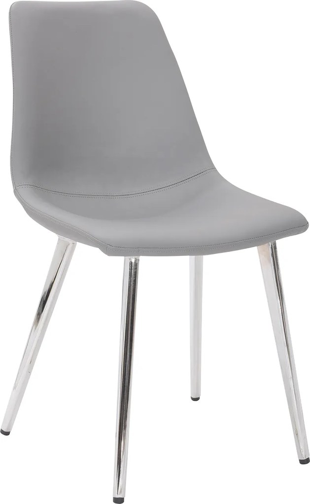 2x Stolička Hawaj CL-18062 svetlo šedá