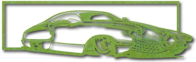 Exkluzívny obraz na stenu auto z drevenej preglejky história: Prírodná preglejka - Topoľ  natural 30 x 90 cm 3950-49483 PR0327