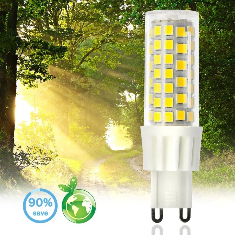 LED žiarovka G9 kapsula 10W = 75W 970lm 3000K Warm 360° LUMILED