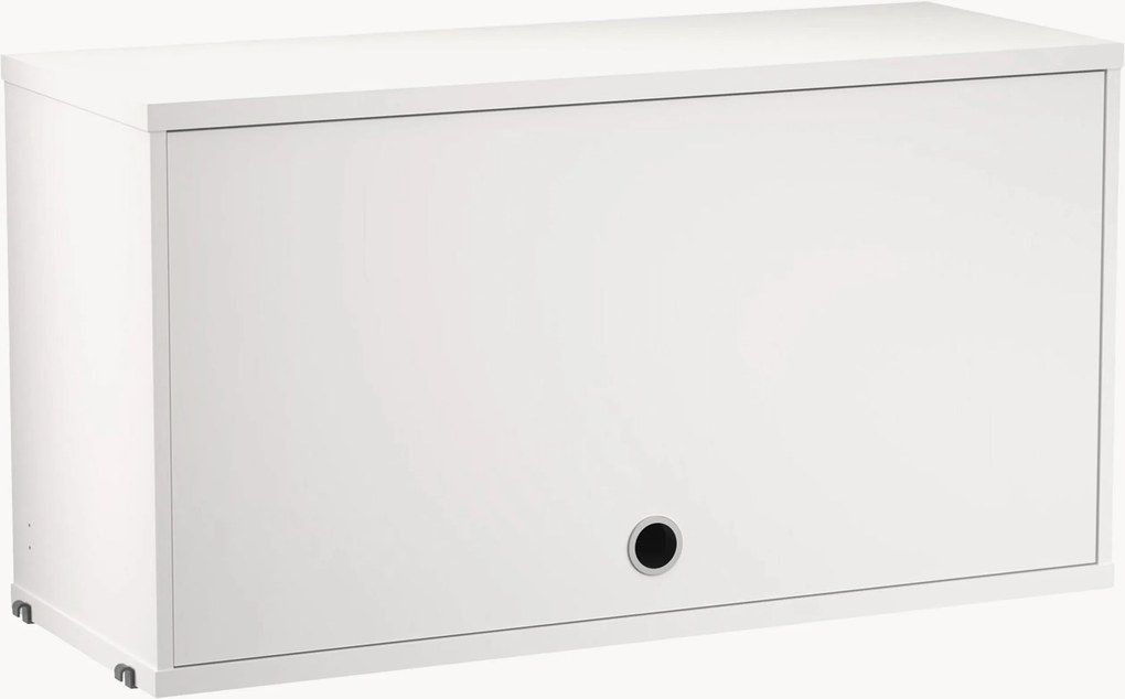 Skrinka's výklopnými dvierkami String System, Š 78 x H 30 cm