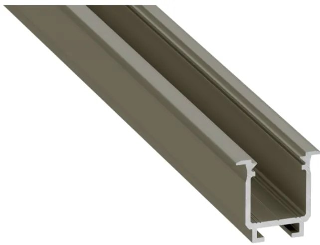 Led-Labs LED profil LUMINES typ W nerez elox 2,02 m