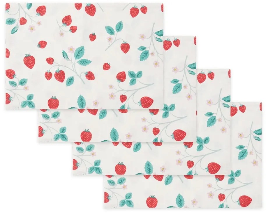 Prestieranie 4 ks 30x46 cm Strawberry Garden – Catherine Lansfield