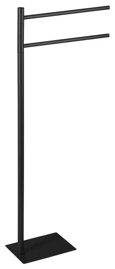 Gedy - stojan na uteráky TRILLY, 83,5 cm, matná čierna