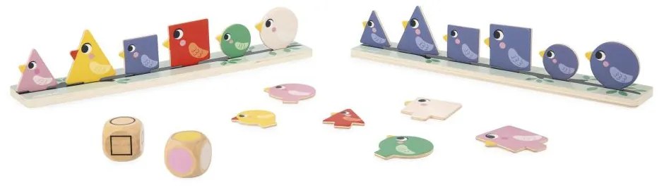 Didaktická triediaca hračka - vtáčiky