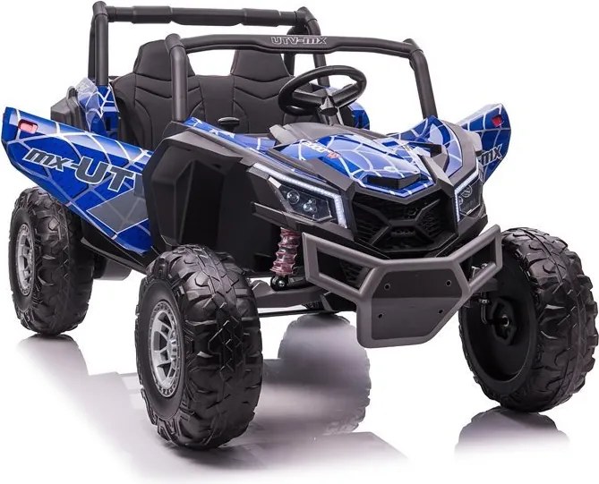LEAN CARS Elektrická bugina Quad UTV-MX Blue Spider lak MP4