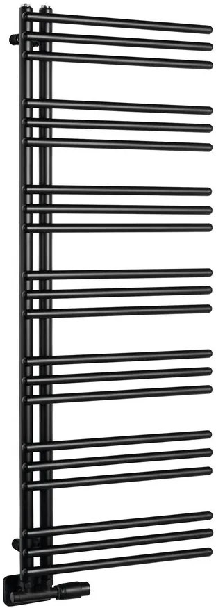 Sapho Sapho, POSEIDON vykurovacie teleso 550x1340mm, čierna matná, PS513B