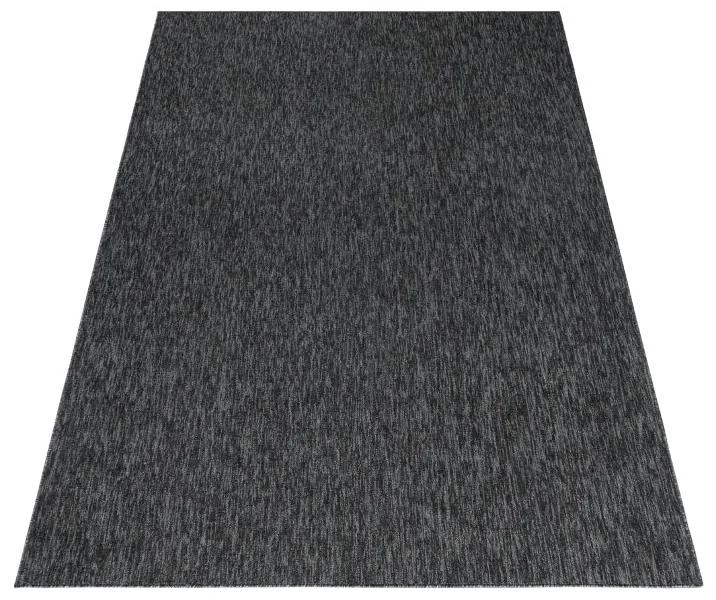 Ayyildiz Kusový koberec NIZZA 1800, Antracitová Rozmer koberca: 120 x 170 cm