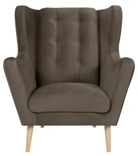 Kreslo OMI XXL hnedé