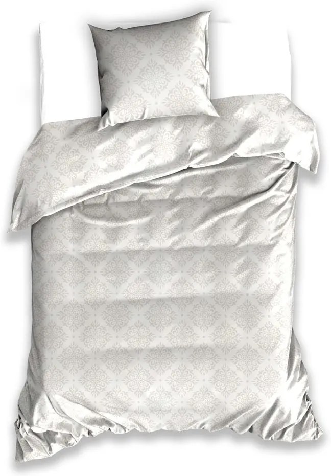 BedTex Bavlnené obliečky Ornaments béžová, 140 x 200 cm, 70 x 90 cm