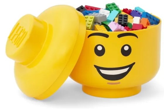 Plastový detský úložný box Head - LEGO®