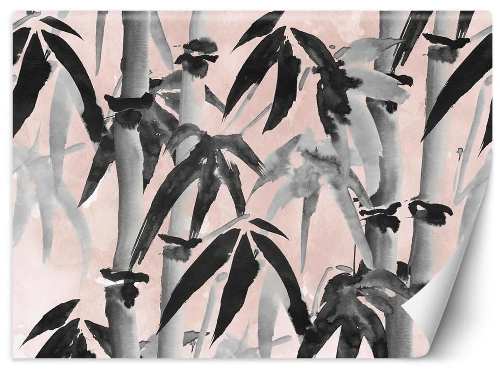 Fototapeta, Bambusový les Abstraktní textura - 200x140 cm