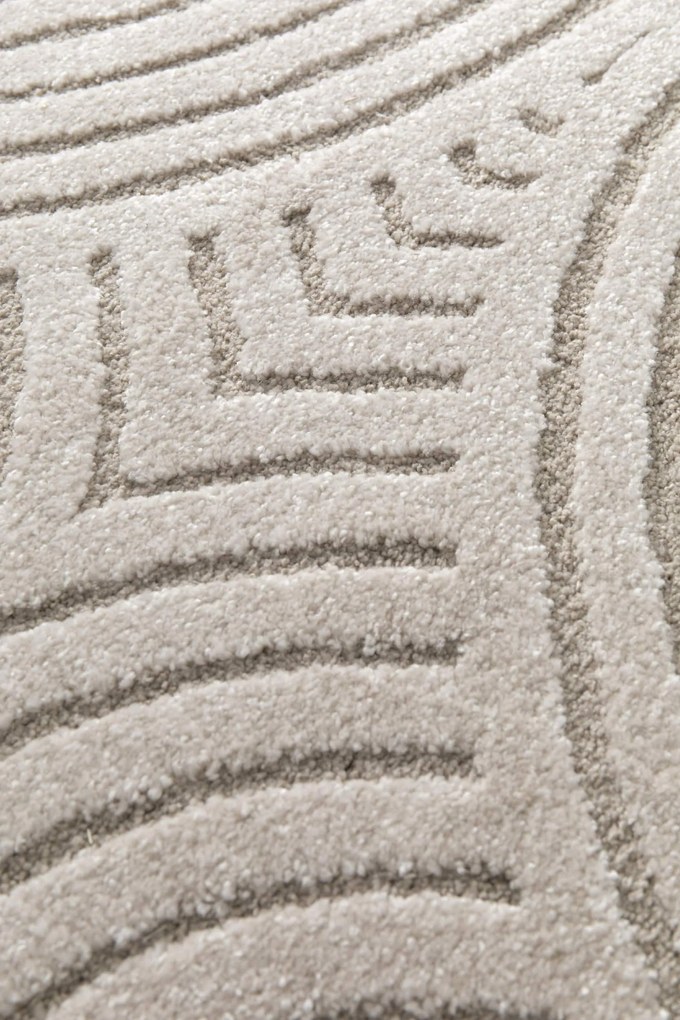 Balta, Kusový koberec Cocoon 59602-055, 80x150, biela, obývacia izba