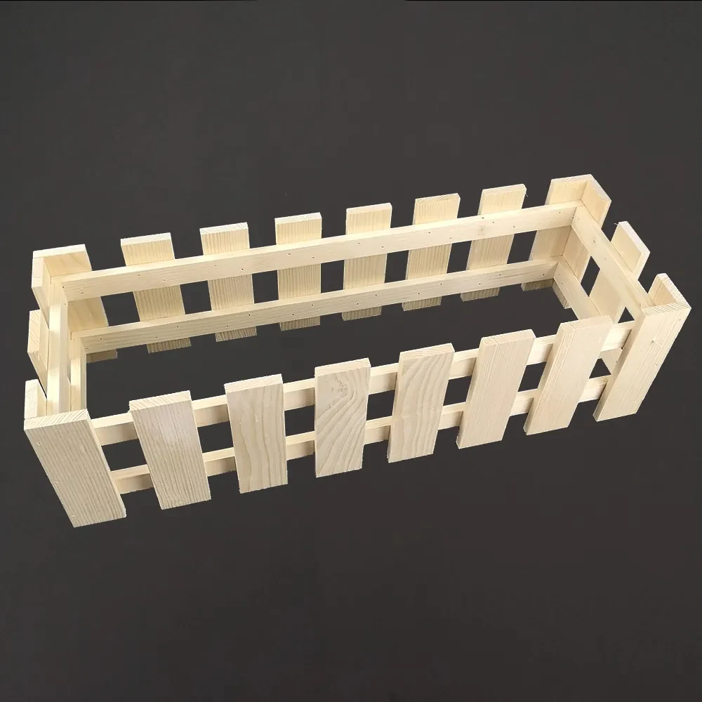 AMADEA Drevený obal s hrantíkom, 62x21x18cm Český výrobok