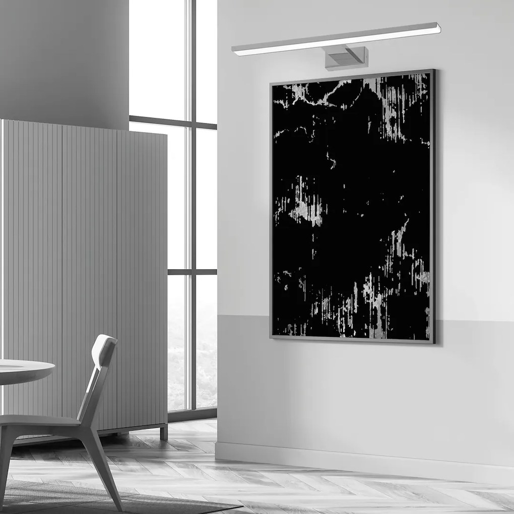 Nástenné LED svietidlo Pinto, 1x LED 12w, 3000k, (50 cm), ch
