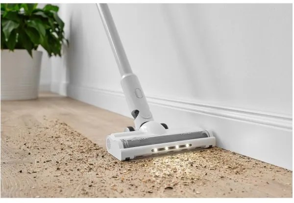 Sencor - Bezdrôtový tyčový vysávač 2v1 250W/2200 mAh biela