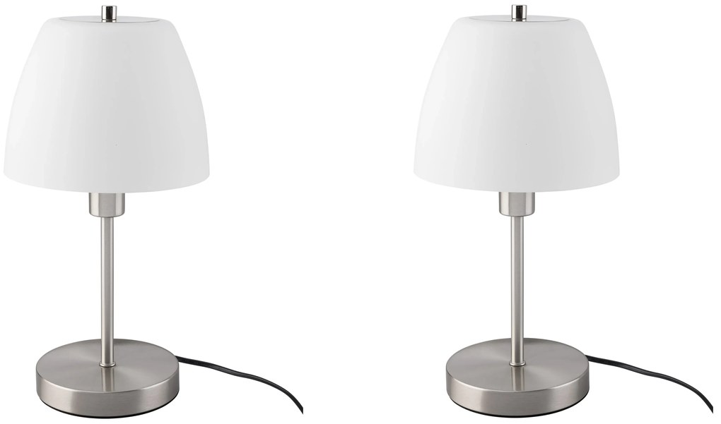 Livarno home Stolná LED lampa s dotykovou funkciou (kužeľový tvar), 2 kusy (800011129)