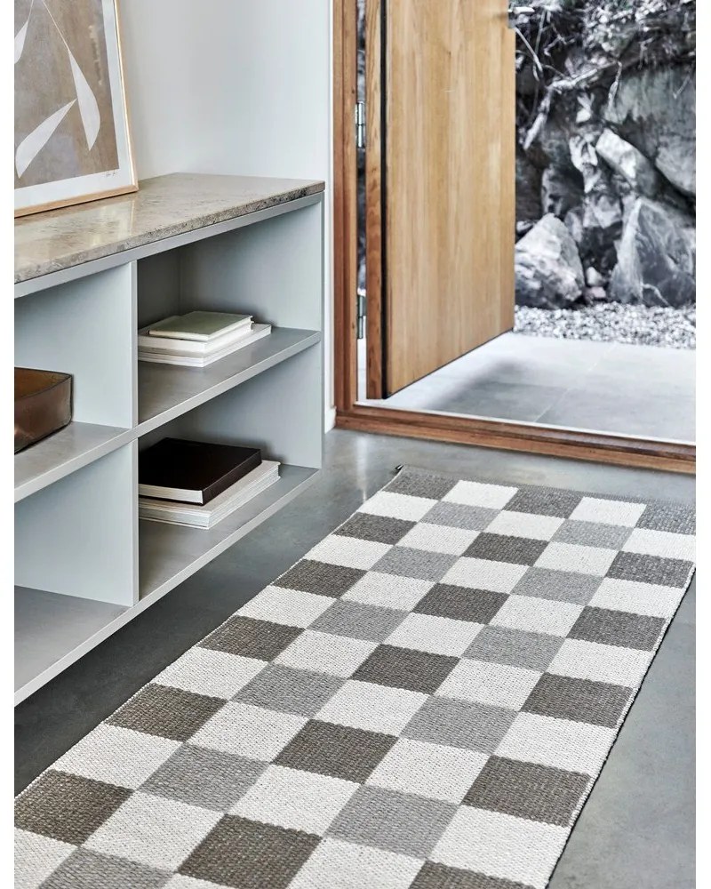 Béžovo-krémový vnútorný a vonkajší behúň 70x240 cm Pix Dark Linen – Pappelina