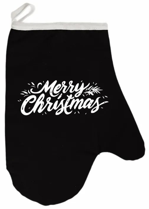 Vianočná kuchynská rukavica Merric EMI, červená