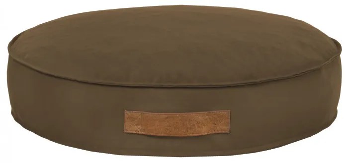 INTERMEDIC SK Okrúhly peliešok pre psa z plyšu s ortopedickou penou Farba: Sivá, Veľkosť: Priemer - 100 cm