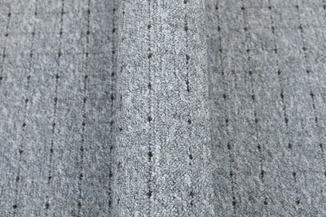 Koberec ZEMBLA 73 sivý / grafitový kruh