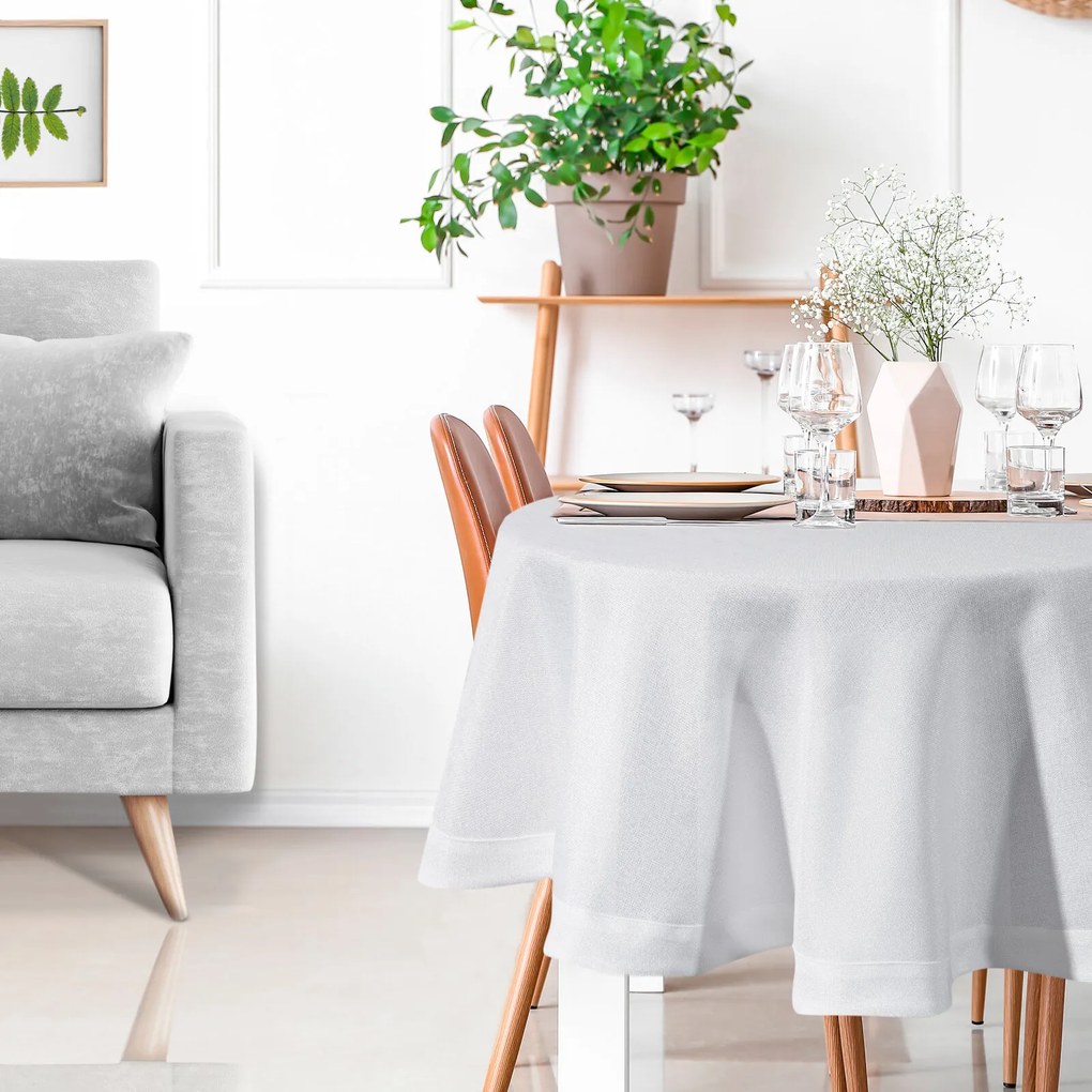 OBRUS STELLA 2 140X220 CM BIELY