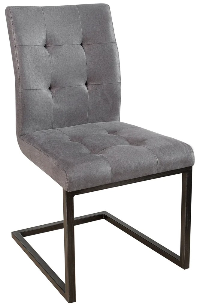 Stolička konzolová Oxford šedá liatina