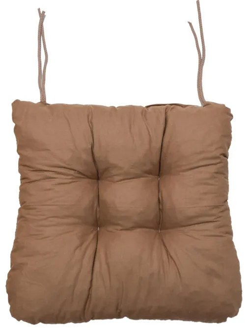 Podložka na stoličku Soft svetlohnedá