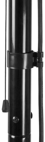 Nedis HTPA15EBK vonkajší elektrický ohrievač 200 cm 1500W/230V IP34