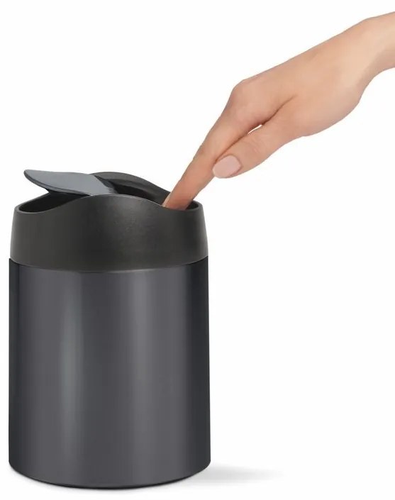 Odpadkový kôš na stôl Mini 1,5 l, biela